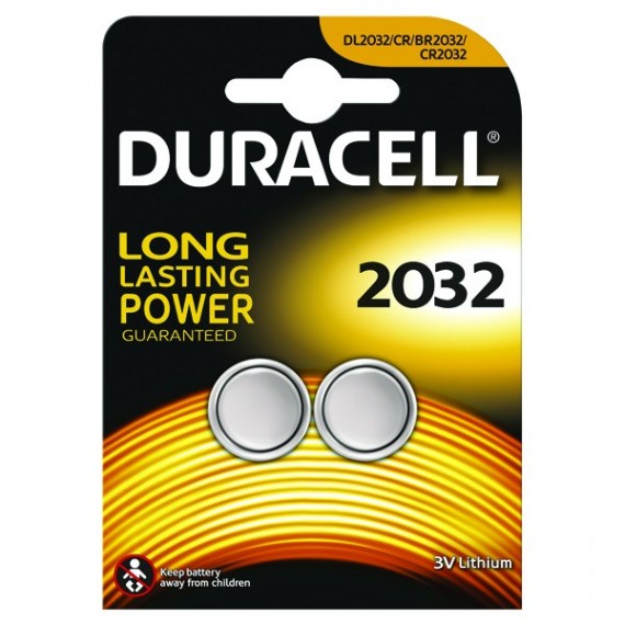 Duracell Button Batty Lithm 3V DL2032 P2