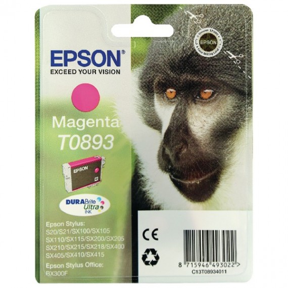 Epson Ink Cart T0893 Mag C13T08934010