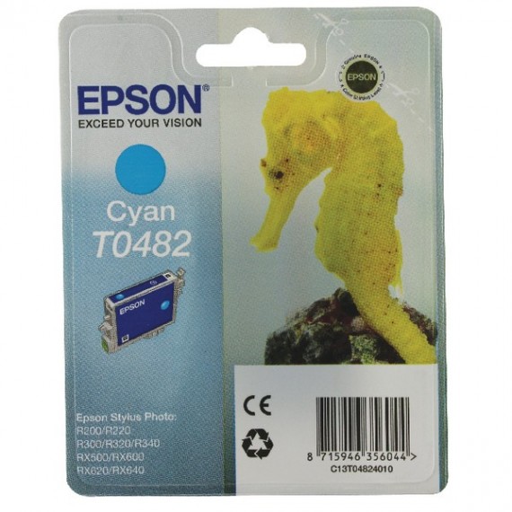 Epson Inkjet Cartridge Cyan R300 RX500