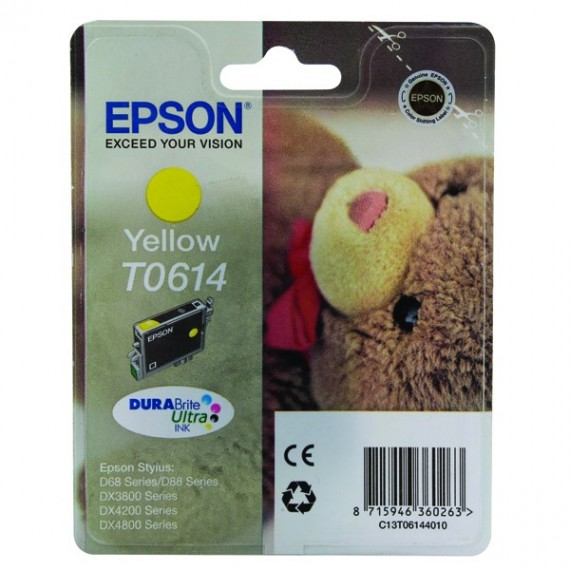 Epson I/Jet Cart D68/88 DX3800/4800 Ylw