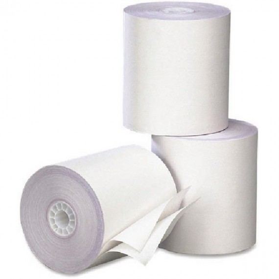 Roltech 2 Ply Carbonless 76x76x2mm Wht