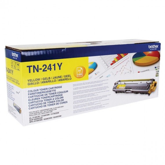 Brother TN241Y Yellow Toner