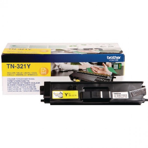 Brother TN321Y Toner Cart Yellow Pk1
