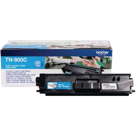 Brother TN900C Toner Cart Cyan Pk1
