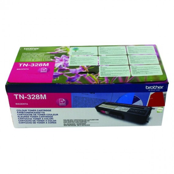 Brother TN328 Toner SHY Mag TN328M