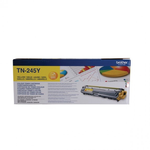 Brother TN245Y Yellow Toner High Yield
