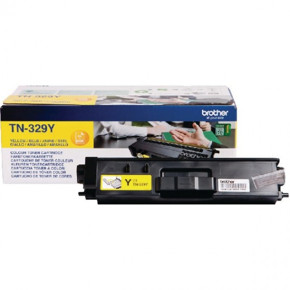 Brother TN329Y XHY Toner Cart Yellow Pk1