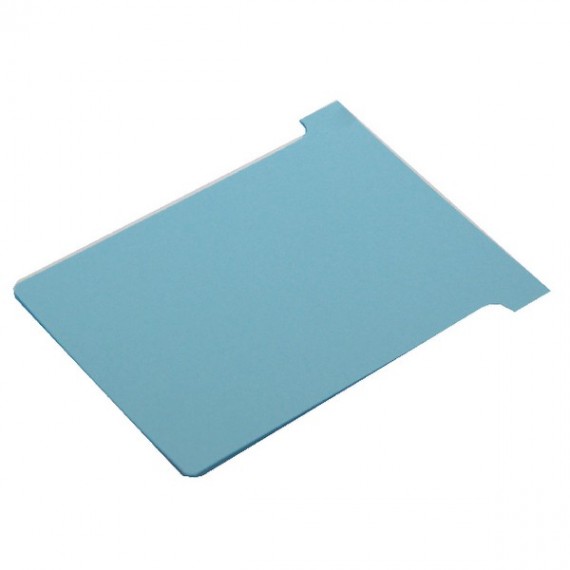 Nobo TCard Size2 Lblu Pk100 38908