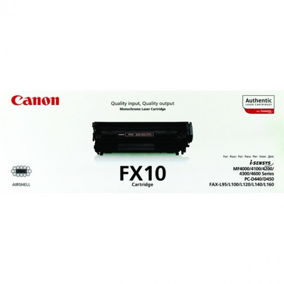 Canon Fax Toner Cartridge Black 0263B002