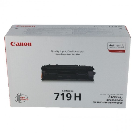 Canon Toner 6.4k Black CRG719H