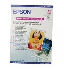 Epson Matte Paper HWT A3 Pk50 S041261