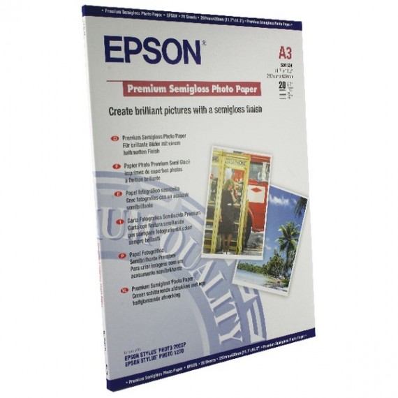 Epson Prem SemiGls Photo Ppr A3 P20