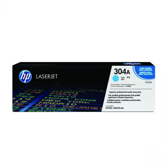 HP Colour LaserJet Toner Cyan CC531A