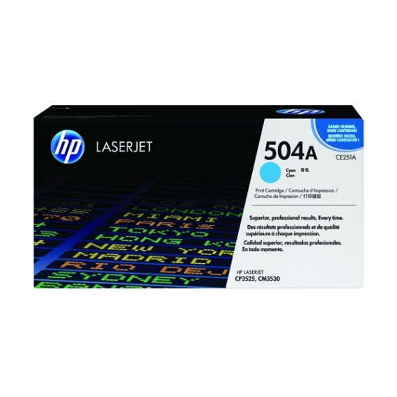 HP Laserjet CE251A Toner Cart Cyan