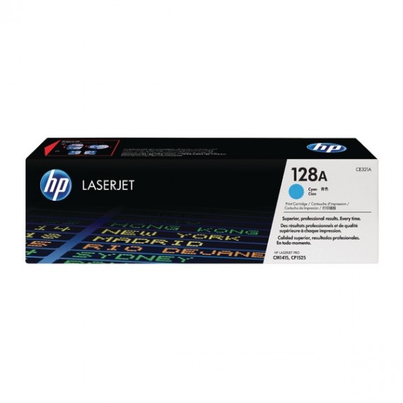 HP Col LsrJet Toner 128A Cyan CE321A