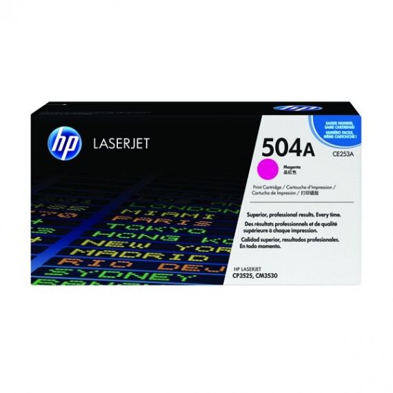 HP Laserjet CE253A Toner Cart Magenta