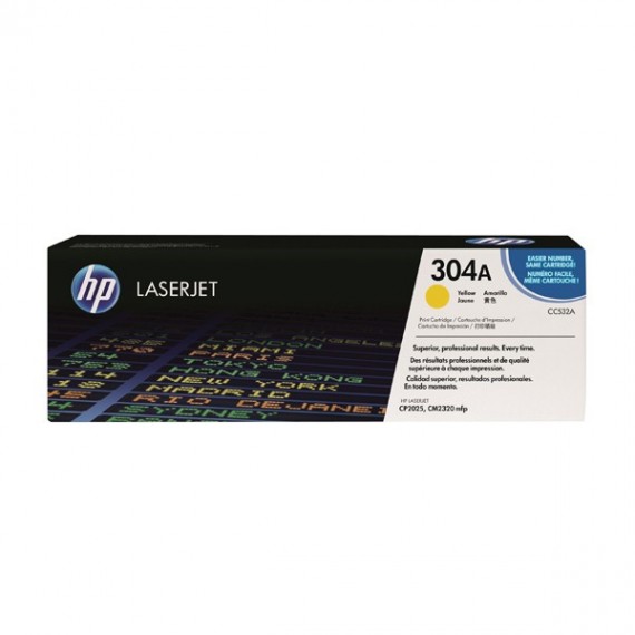 HP Colour LaserJet Toner Yellow CC532A