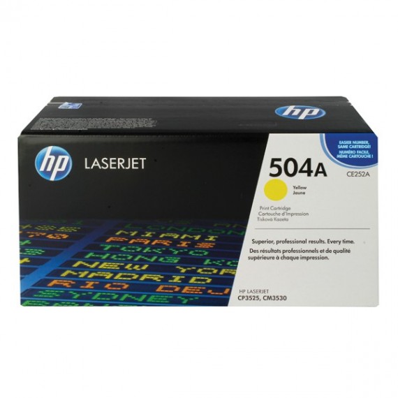 HP Laserjet CE252A Toner Cart Yellow