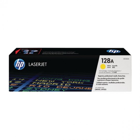 HP Col LsrJet Toner 128A Yellow CE322A