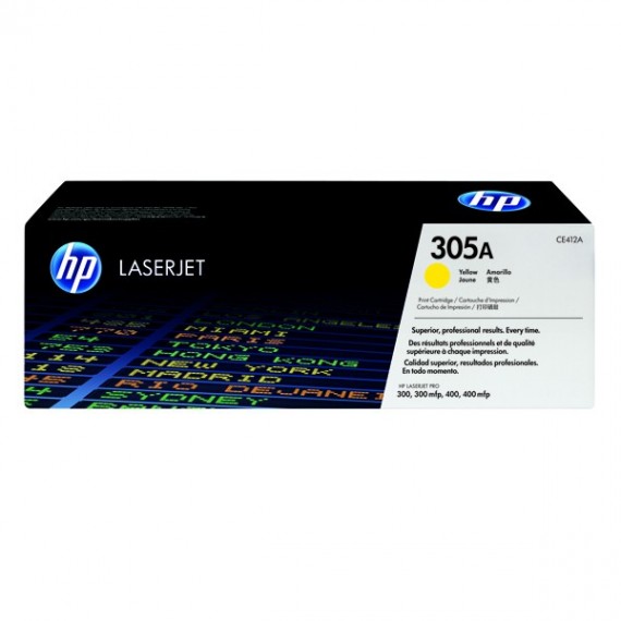 HP 305A Toner Cartridge Yellow CE412A