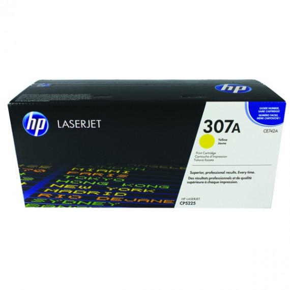 HP LaserJet Toner Yellow CE742A