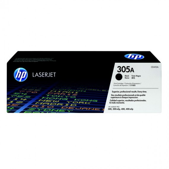 HP 305A Toner Cartridge Black CE410A