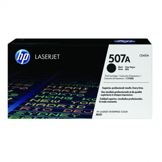 HP 507A Laserjet Cartridge Black CE400A