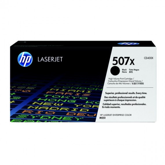 HP 507X Laserjet Cartridge Black CE400X