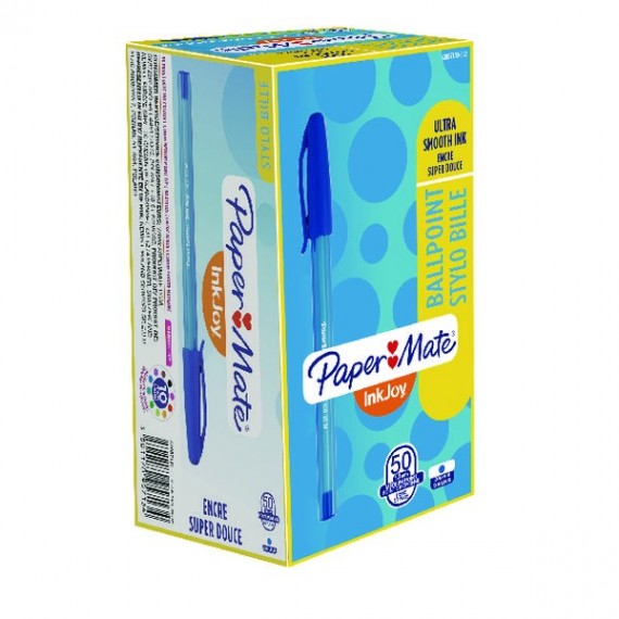 Papermate Inkjoy 100 Stick Ball Pen Blue