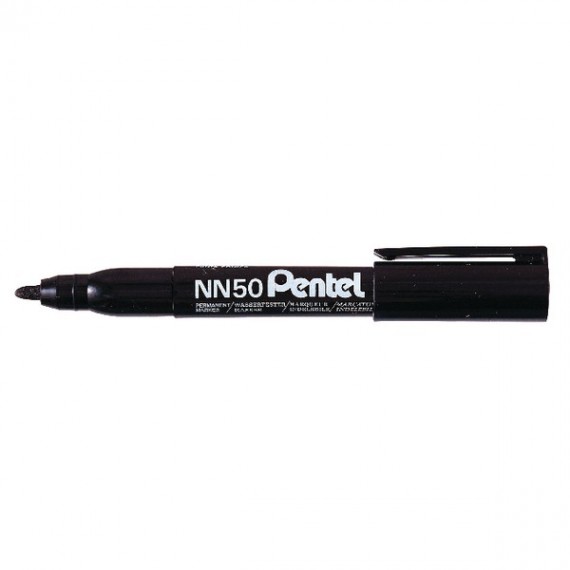 Pentel Marker Bullet Tip Black NN50-A