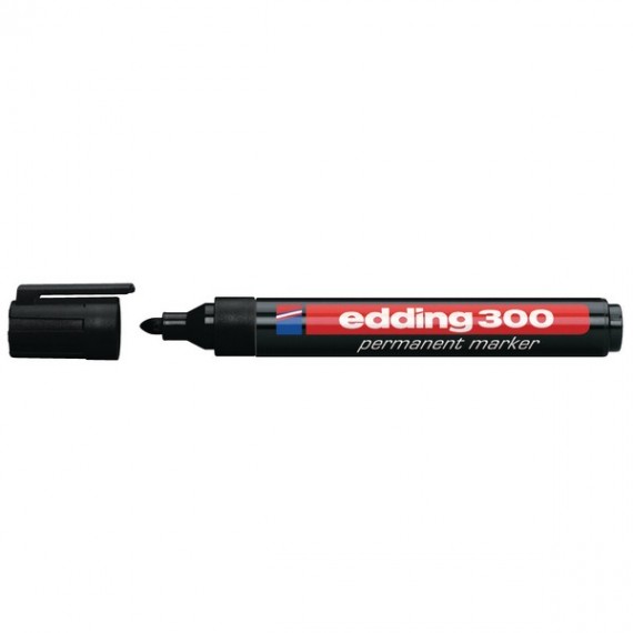 Edding Marker Bullet Black 300