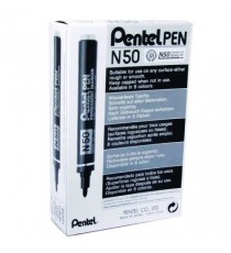 Pentel Marker Bullet Tip Black N50-A