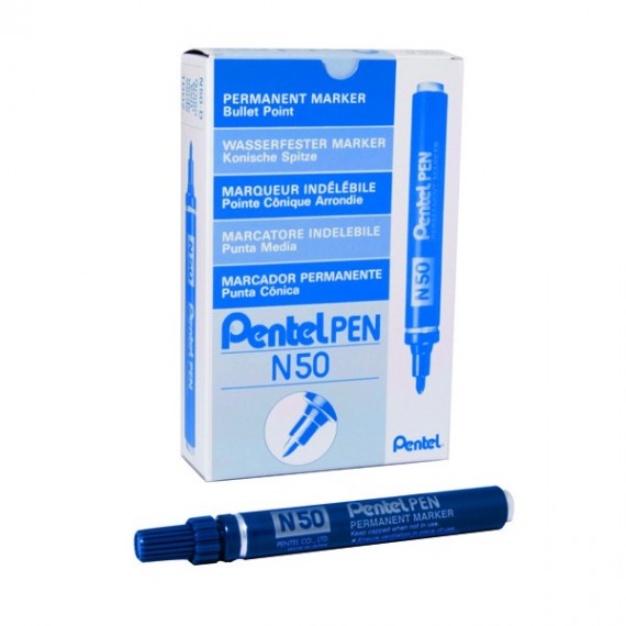 Pentel Marker Bullet Tip Blue N50-C