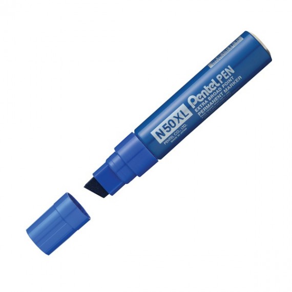 Pentel Marker Chisel Tip Blue M180/6-C