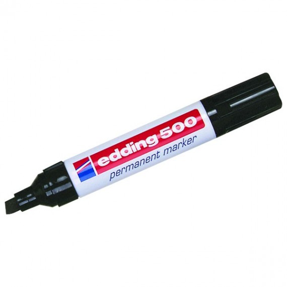 Edding Permanent Marker Black 500