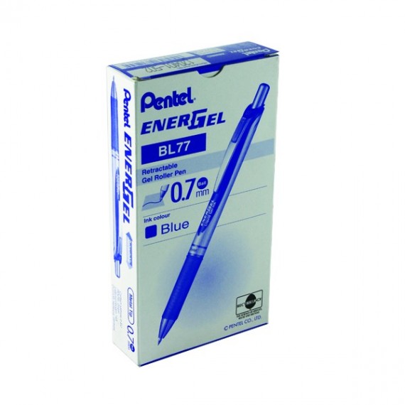 Pentel Energel XM Gel Pen Blu BL77-C