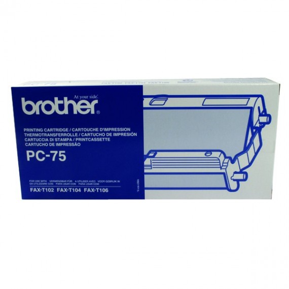 Brother Therm Rbn Cassette Rfl Blk PC75