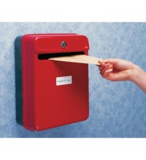 Helix Post Suggestion Box Red W81060