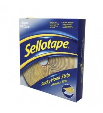 Sellotape Sticky Hook Strip 25mm x 12m