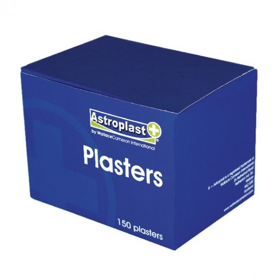 WAC Blu Detectable Plasters Ast P150