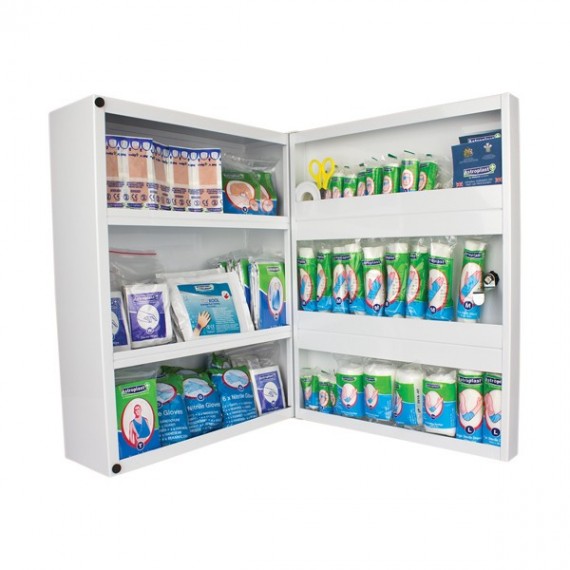 WAC FirstAid Cab 1-50 Persons Metal