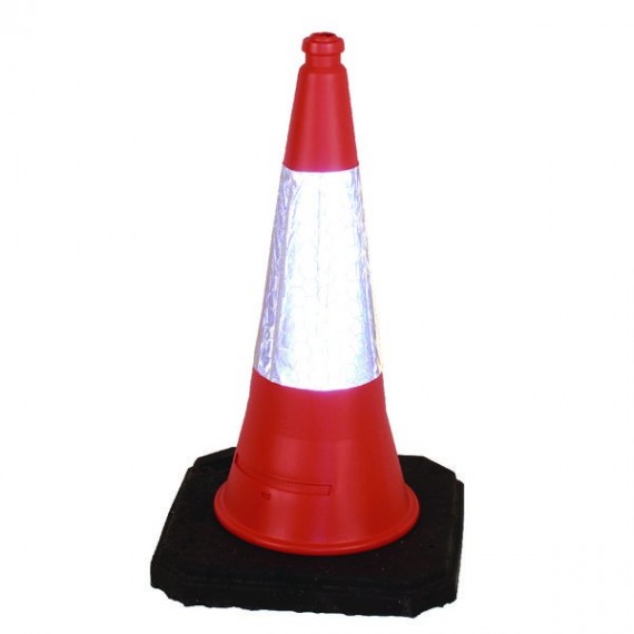 JSP Weighted Cone Reflective Slv Large