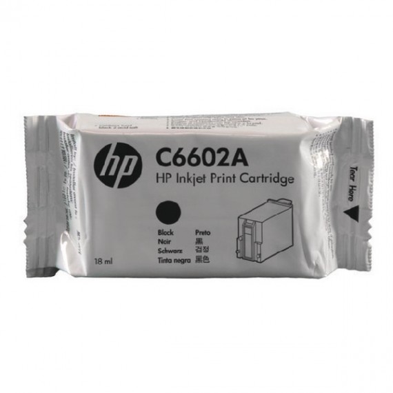 HP TIJ 1.0 Inkjet Print Cart Blk C6602A