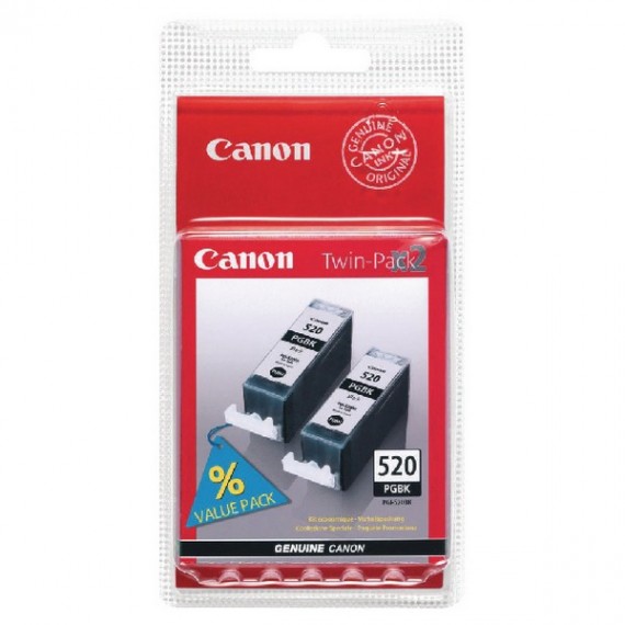 Canon Ink Cart Twin Black PGI520BK