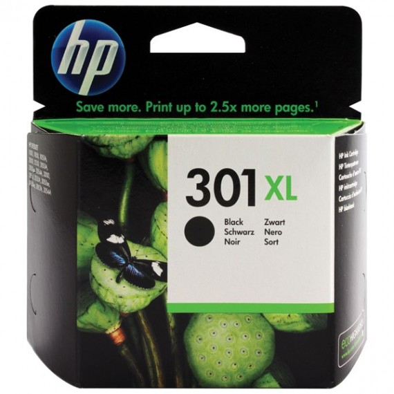 HP 301XL Inkjet Black CH563EE