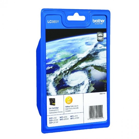 Brother Inkjet Cartridge Yellow LC985Y