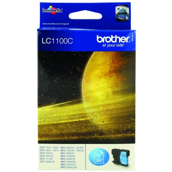 Brother LC1100 Ink Cart Cyan LC1100C