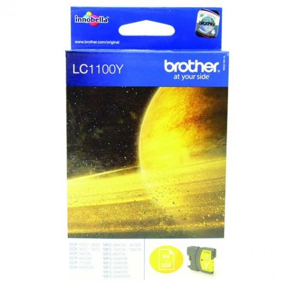 Brother LC1100 Ink Cart Yellow LC1100Y
