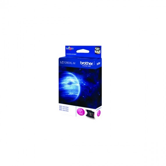 Brother Ink Cart HY Magenta LC1280XLM