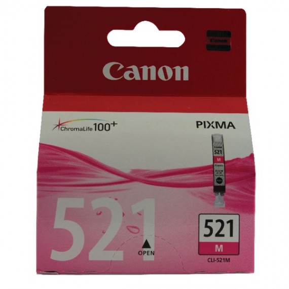 Canon Inkjet Cart 9ml Magenta CLI-521M